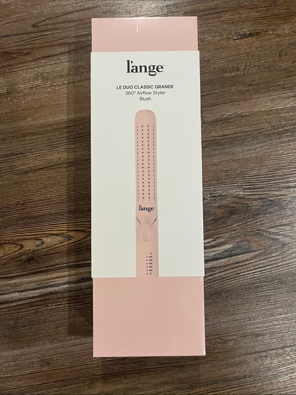 L'ange Blush Pink Le Duo Classic Grande 360° Airflow Styler